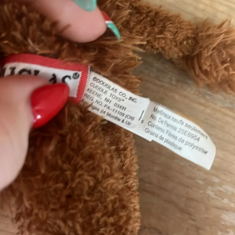 Douglas Woolly Mammoth Plush Stuffed Animal “Everett” Tusks 8”
